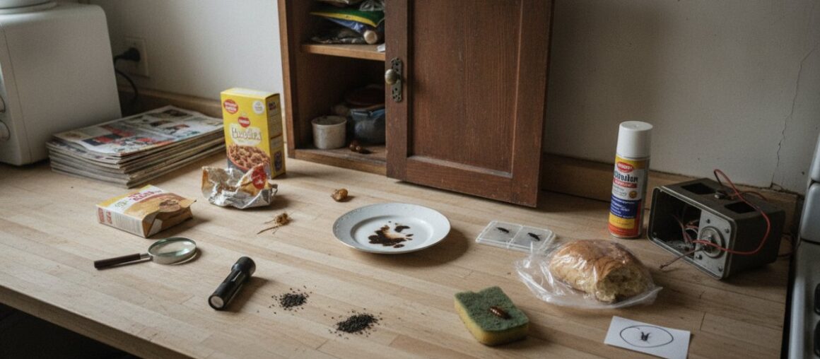 10 Signs of Roach Infestation in Cabinets