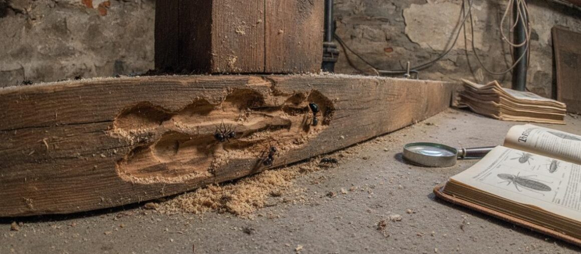 Identify Carpenter Ant Damage in Boston Homes