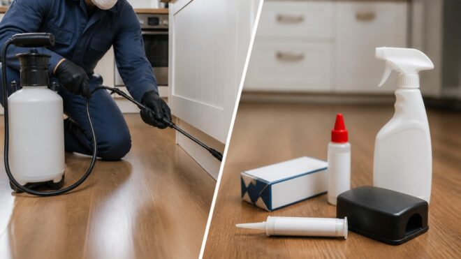 Professional vs DIY Roach Control: What Actually Works