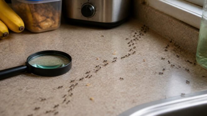 How to Identify Ant Trails in Kitchen: Step-by-Step